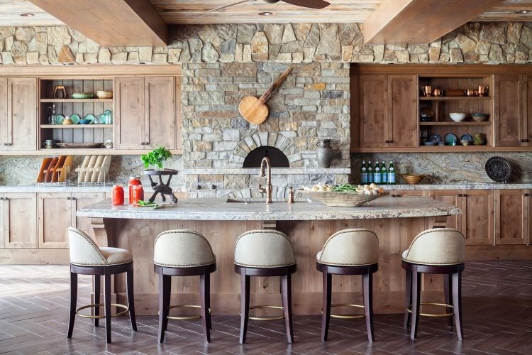آشپزخانه سبک روستیک